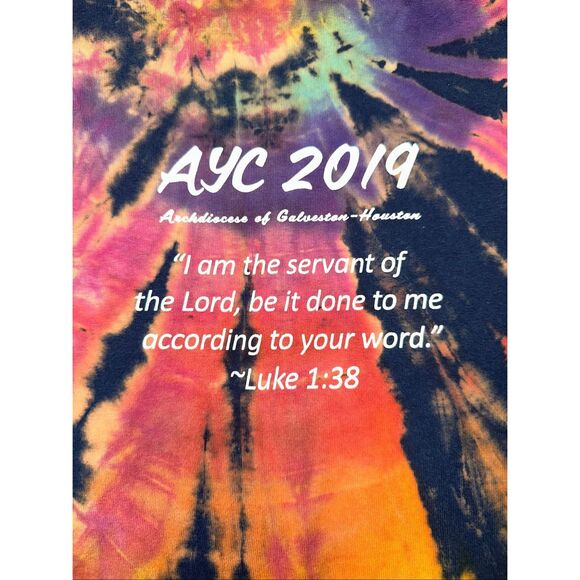 Surrender to God Tie-Dye Tee - Picture 4 of 5